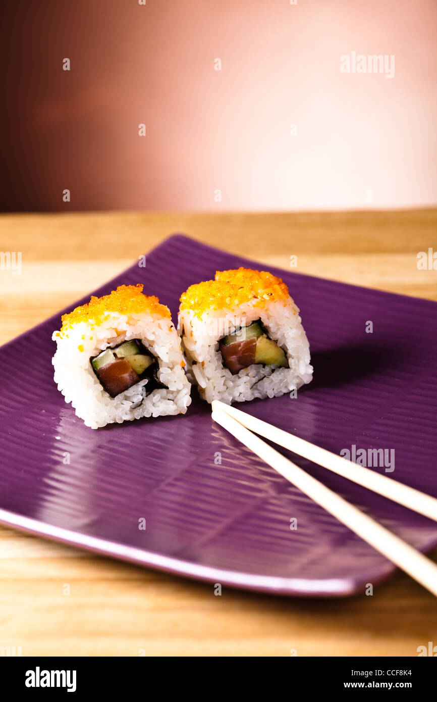 Sushi.Traditional Japanese food Stock Photo - Alamy
