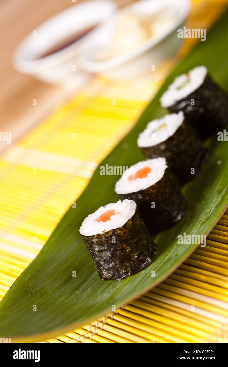 Sushi.Traditional Japanese food Stock Photo Alamy