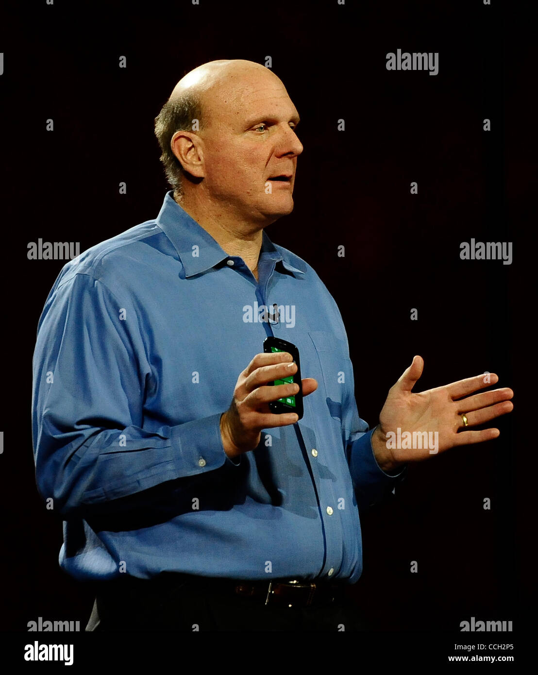 Steve ballmer microsoft chief executive hires stock photography and
