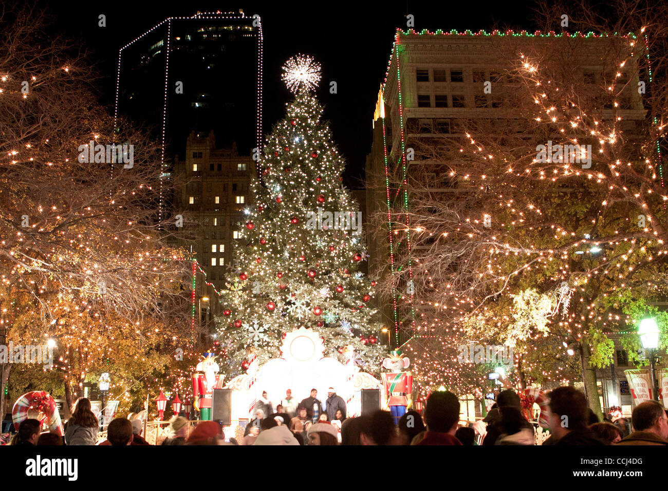 Dec 11, 2010 Fort Worth, Texas, U.S. The Sundance Square Christmas
