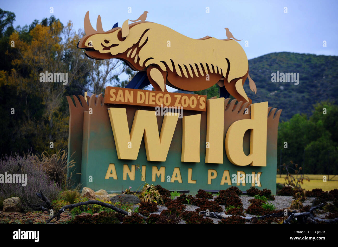 San Diego Zoo's Wild Animal Park in San Diego,CA. on December 4, 2010