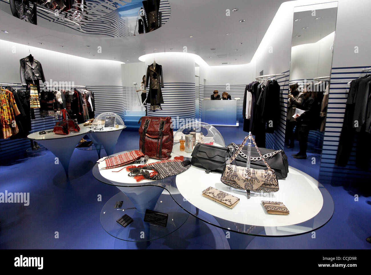 Dec. 17, 2010 - Tokyo, Japan - General view of the interior appearance of  the Jean-Paul GAULTIER Ginza store in Tokyo, Japan. Gaultier's world's  first store with the new concept of the
