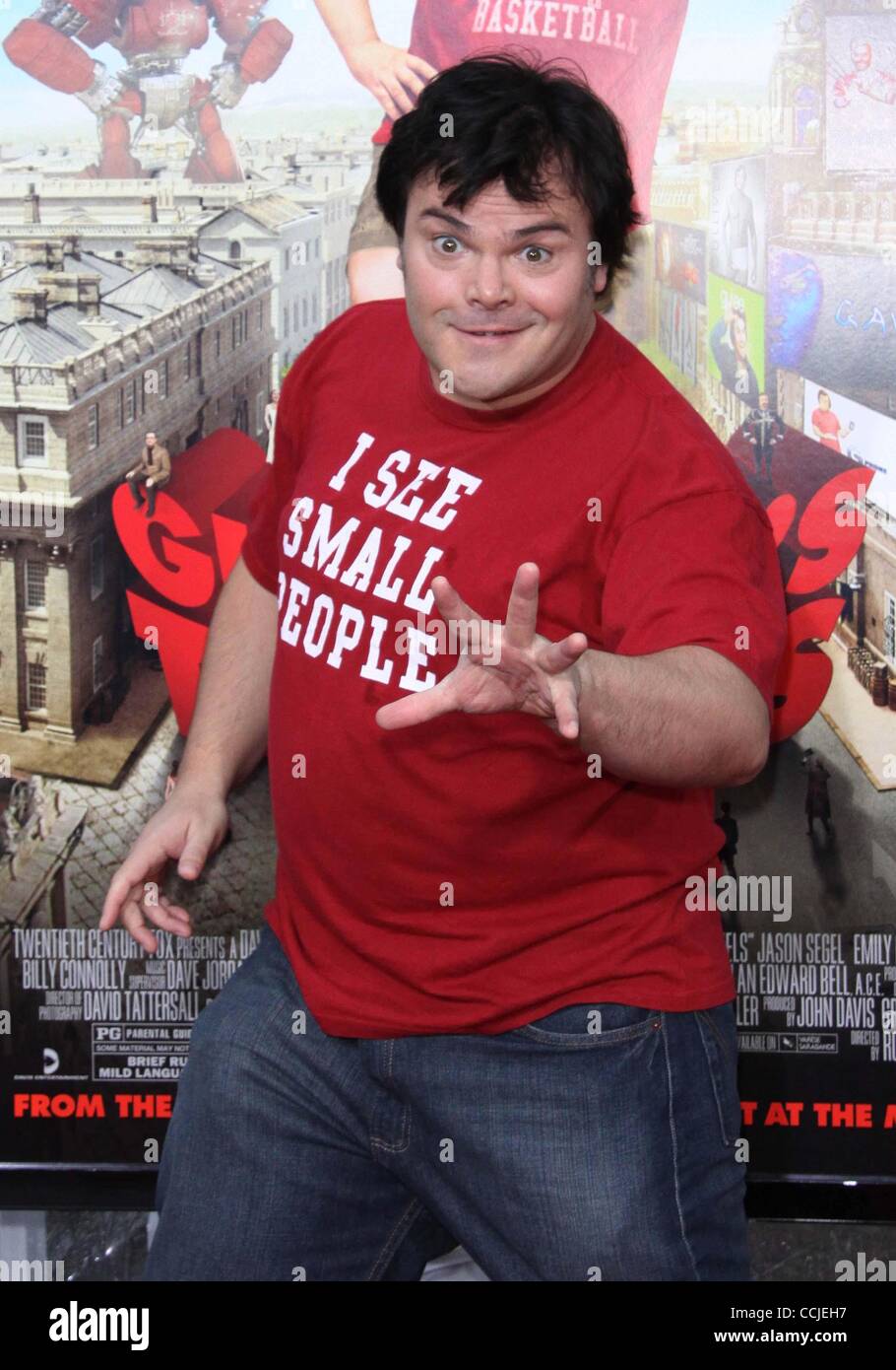 Dec. 18, 2010 - Los Angeles, California, U.S. - Jack Black.20th Century ...