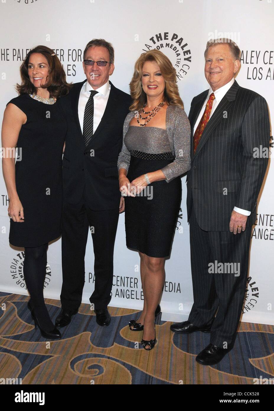 Nov. 30, 2010 - Hollywood, California, U.S. - The Paley Center for the Media Annual Los Angeles Gala: Salute to Excellence at the Regent Beverly Wilshire Hotel in Beverly Hills, , CA  11/30/10   2010..JANE HAJDUK, TIM ALLEN, MARY HART, BURT SUGARMAN.K66325SK.(Credit Image: Â© Scott Kirkland/Globe Ph Stock Photo