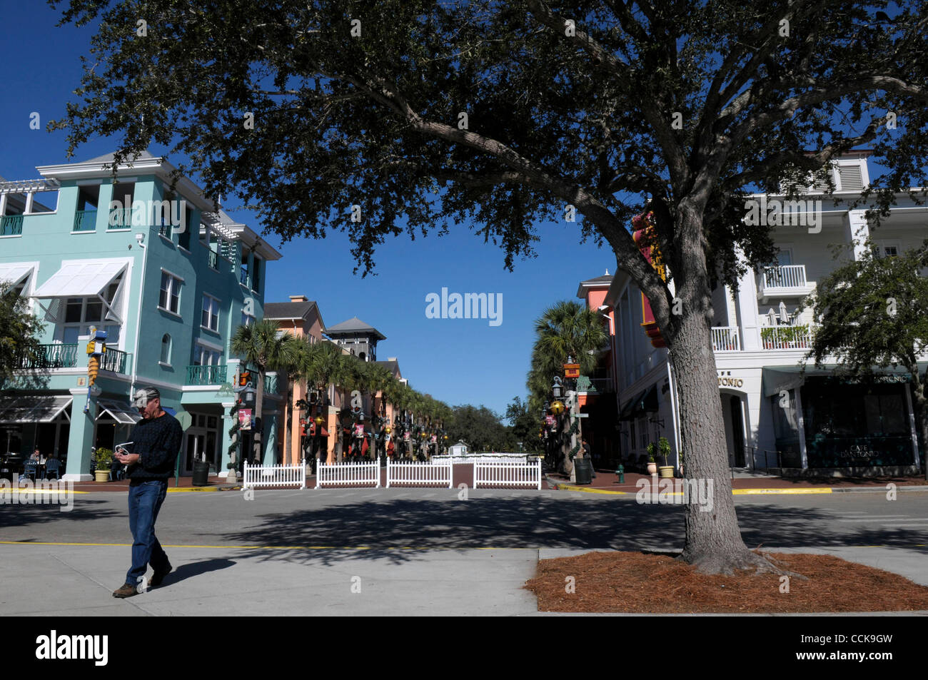 Dec 03, 2010 Celebration, Florida, U.S. Shops and restaurants line