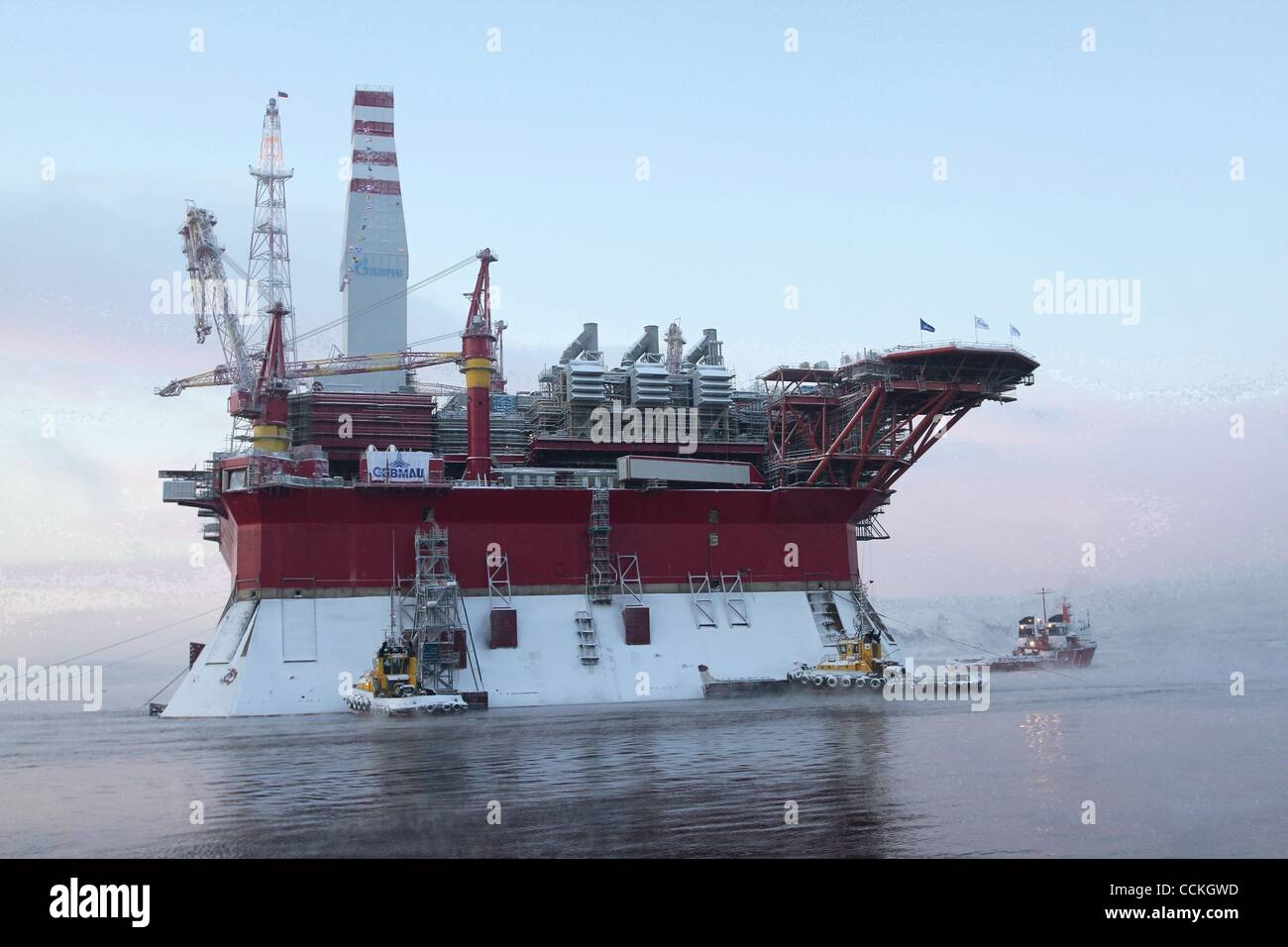Nov 27, 2010 Murmansk, Russia First Russian Offshore Oil Rig