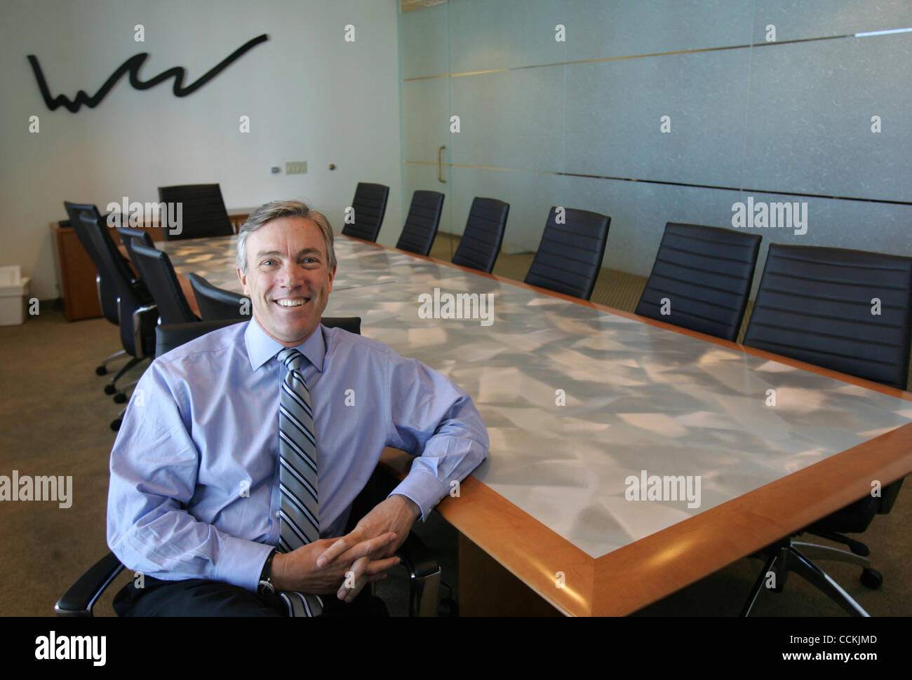 D. Hunt Ramsbottom, CEO of Rentech, Inc. (Photo by Ringo Chiu / Zuma ...