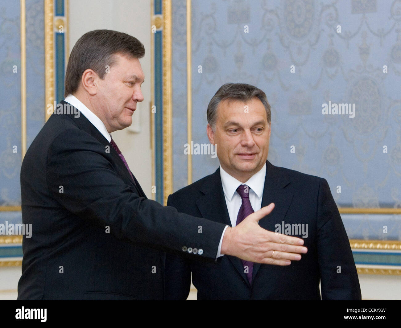 Prime Minister of Hungary Viktor Orban visits Ukraine. Pictured: Viktor