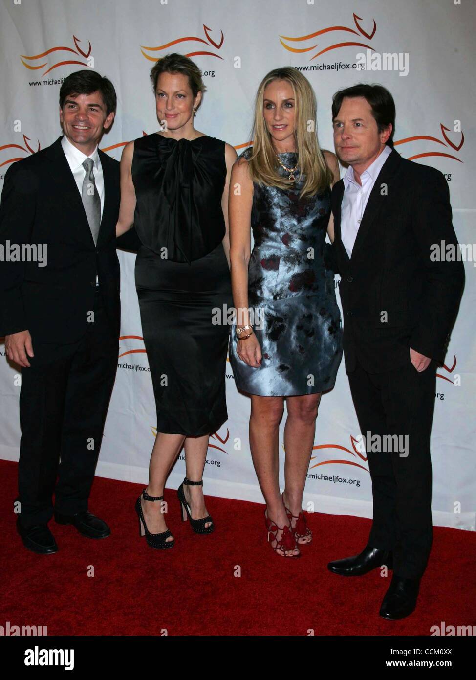 Nov 13 10 New York New York U S George Stephanopoulos Ali Wentworth Tracy Pollan And Michael J Fox Arrive For The Michael J Fox Foundation For Parkinson S Research A Funny Nov 13 10 New York New York U S George Stephanopoulos Ali Wentworth Tracy Pollan And Michael J Fox Arrive For The Michael J Fox Foundation For Parkinson S Research A Funny