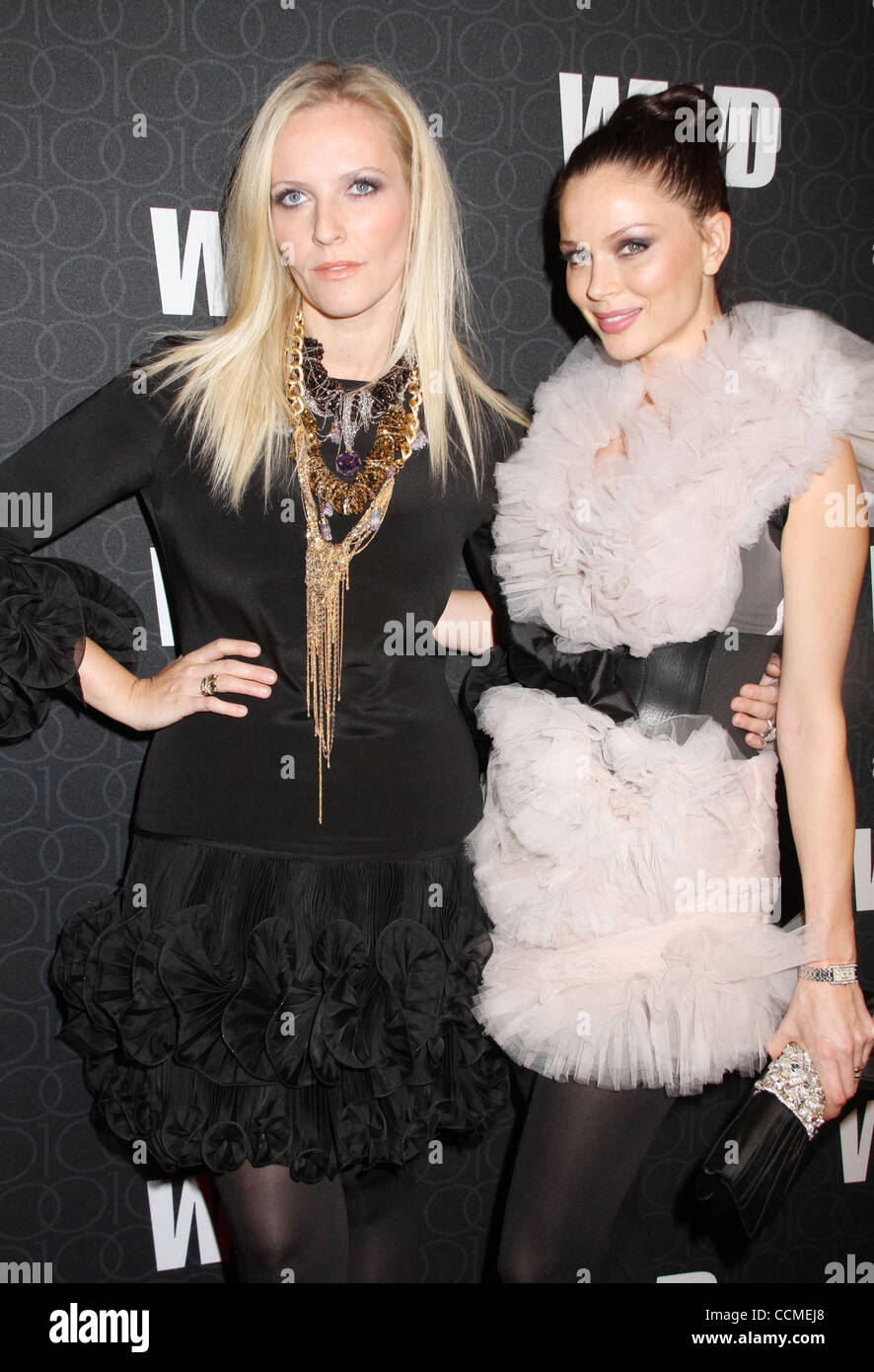 Nov 2 2010 New York New York U S Marchesa Designers Keren Craig And Georgina Chapman Attend
