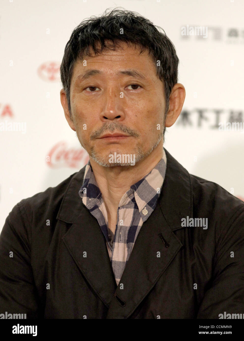 oct 28 2010 tokyo japan actor kaoru kobayashi attends a press conference CCMMN9