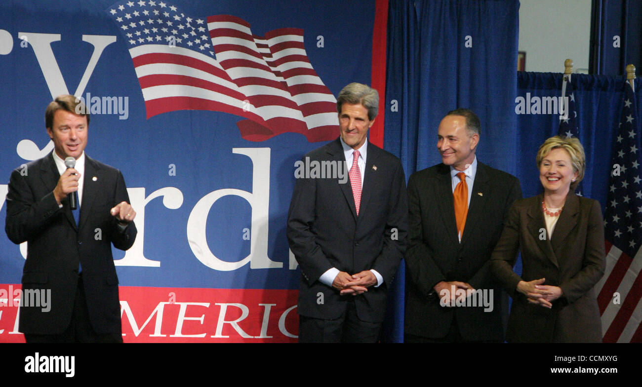 Jul 09, 2004; New York, NY, USA; VP candidate JOHN EDWARDS, Democratic
