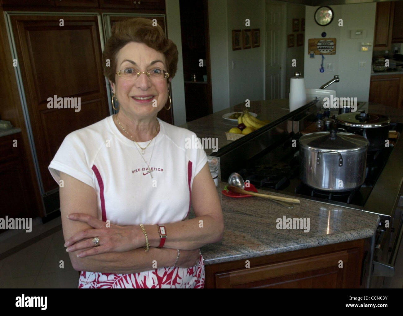 Chef Next Door Ruth Jeha In Her Kitchen In Danville Calif