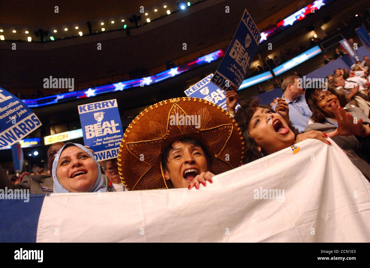 METROTexas Delegates Majestic Magnate, from left, of Houston, Isela
