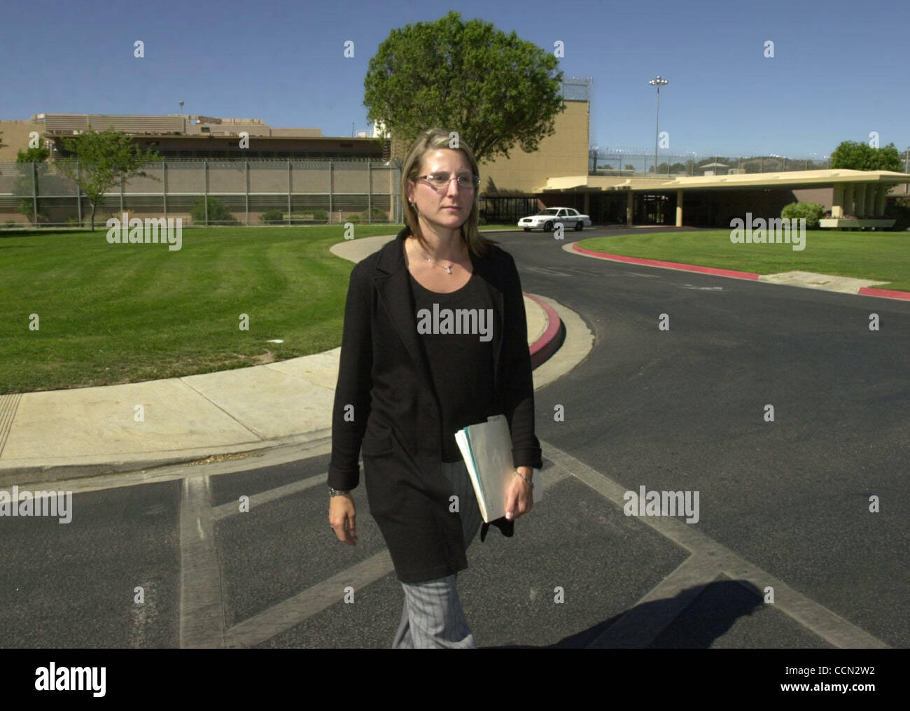With the Atascadero State Hospital in the background Dr. Deirdre D