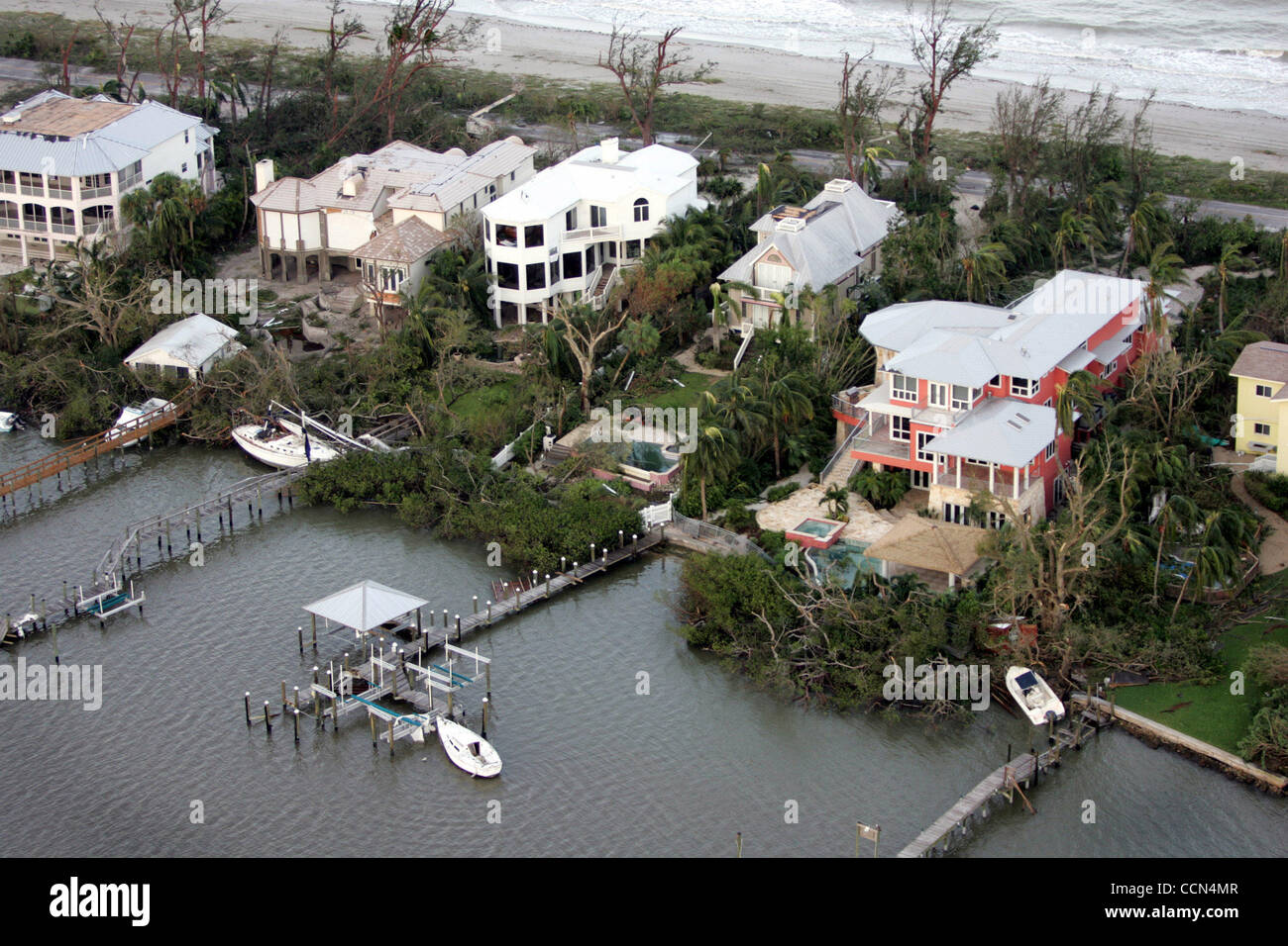 081404 Captiva Island...Homes on Captiva Island after category 4