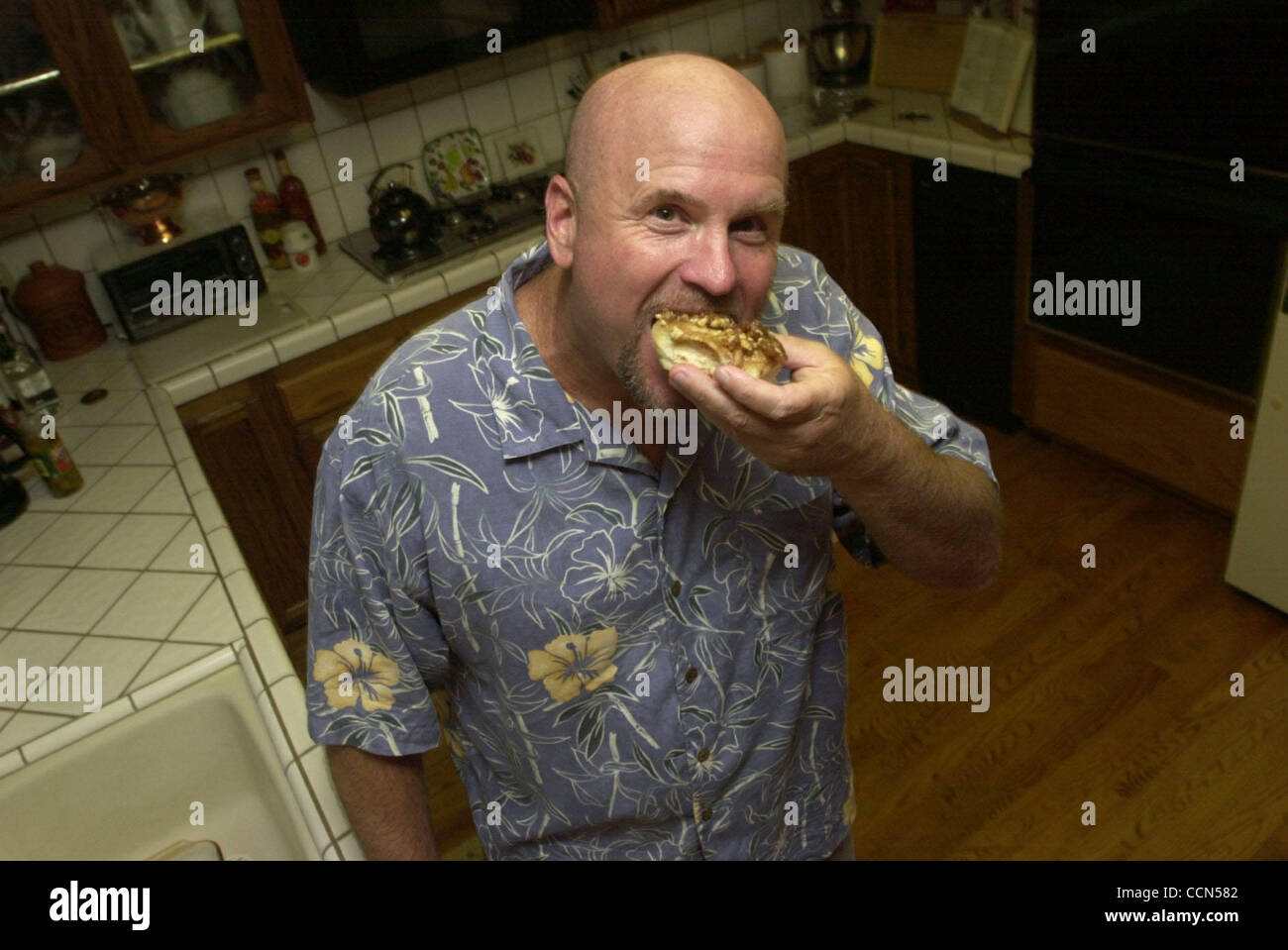 Chef Next Door Ken Stansell Takes A Bite Out Of One Of His Nana S
