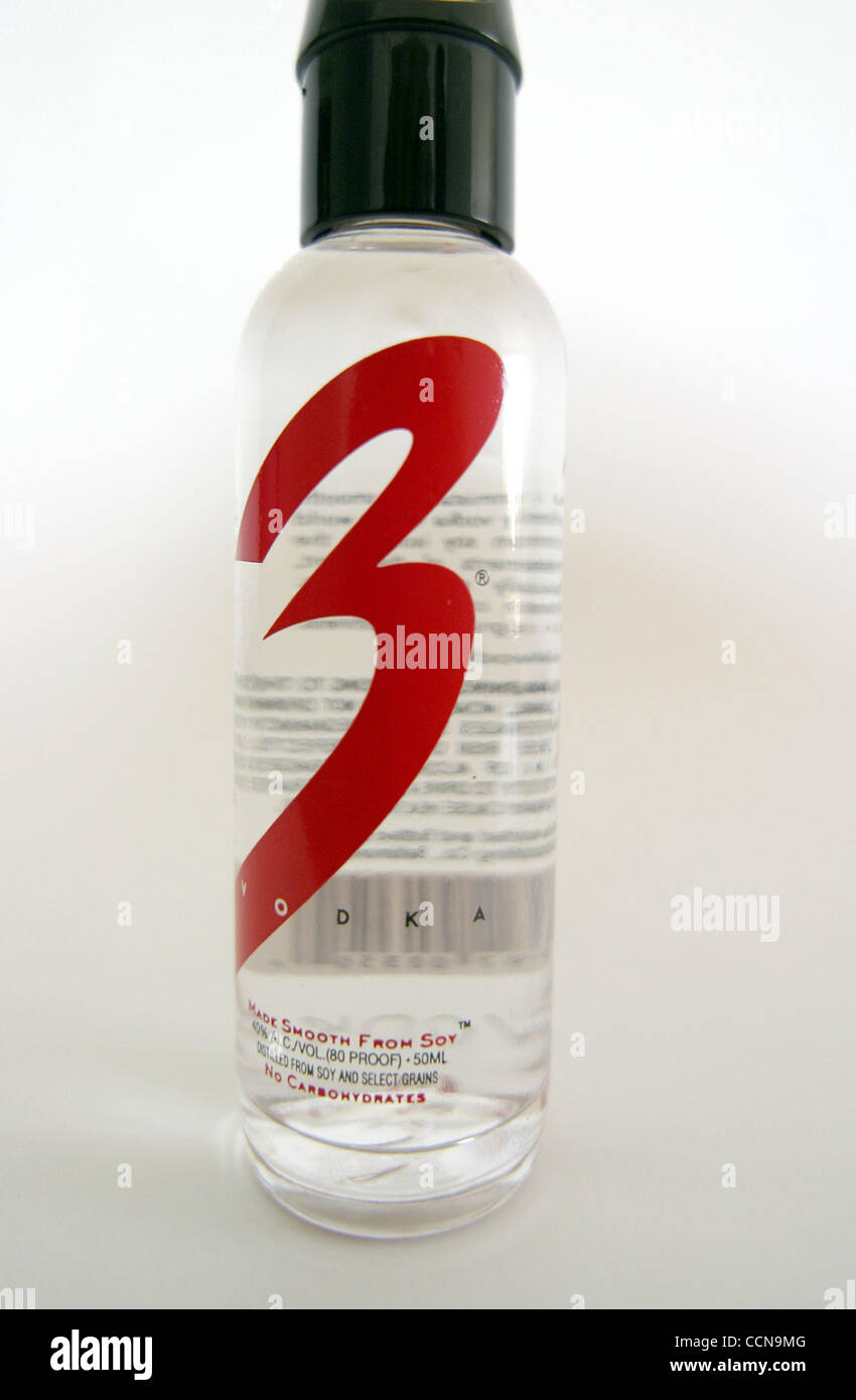 Sep 06, 2004; Los Angeles, CA, USA; 3 vodka, the only vodka in the