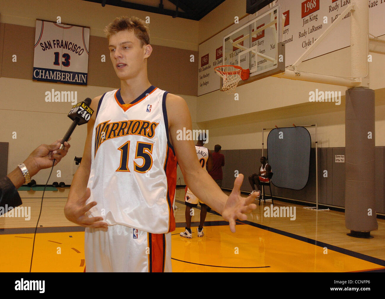 andris biedrins warriors jersey