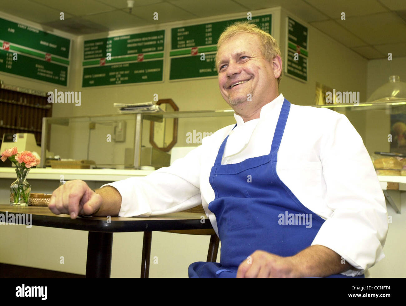 Alex Horvath discusses his culinary career during an interview at his ...