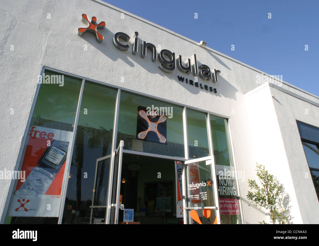 Oct 31, 2004; Los Angeles, CA, USA; Cingular Wireless agreed to pay
