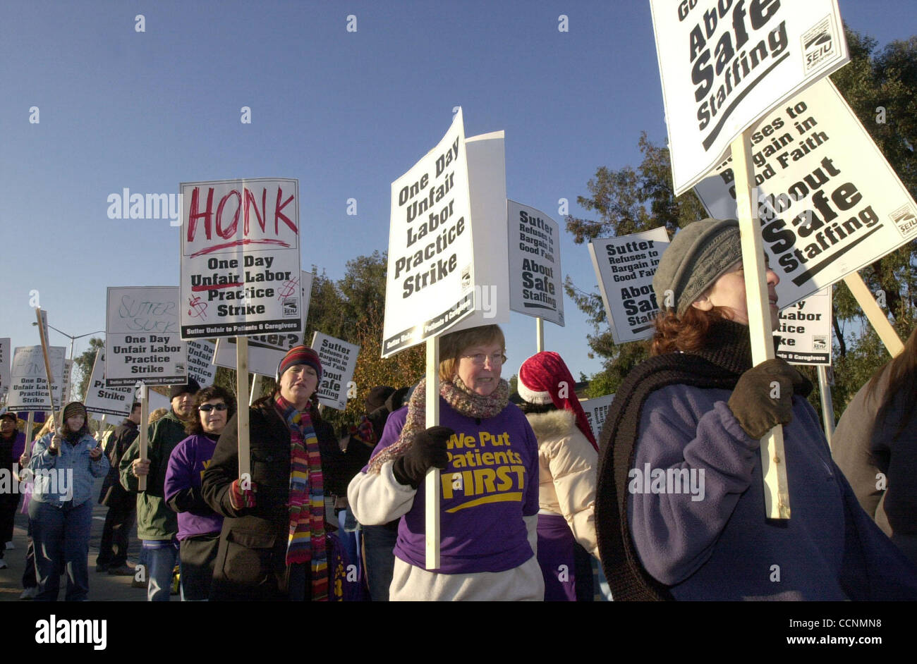 Nurses And Other Employees From Sutter Delta Hospital In Antioch
