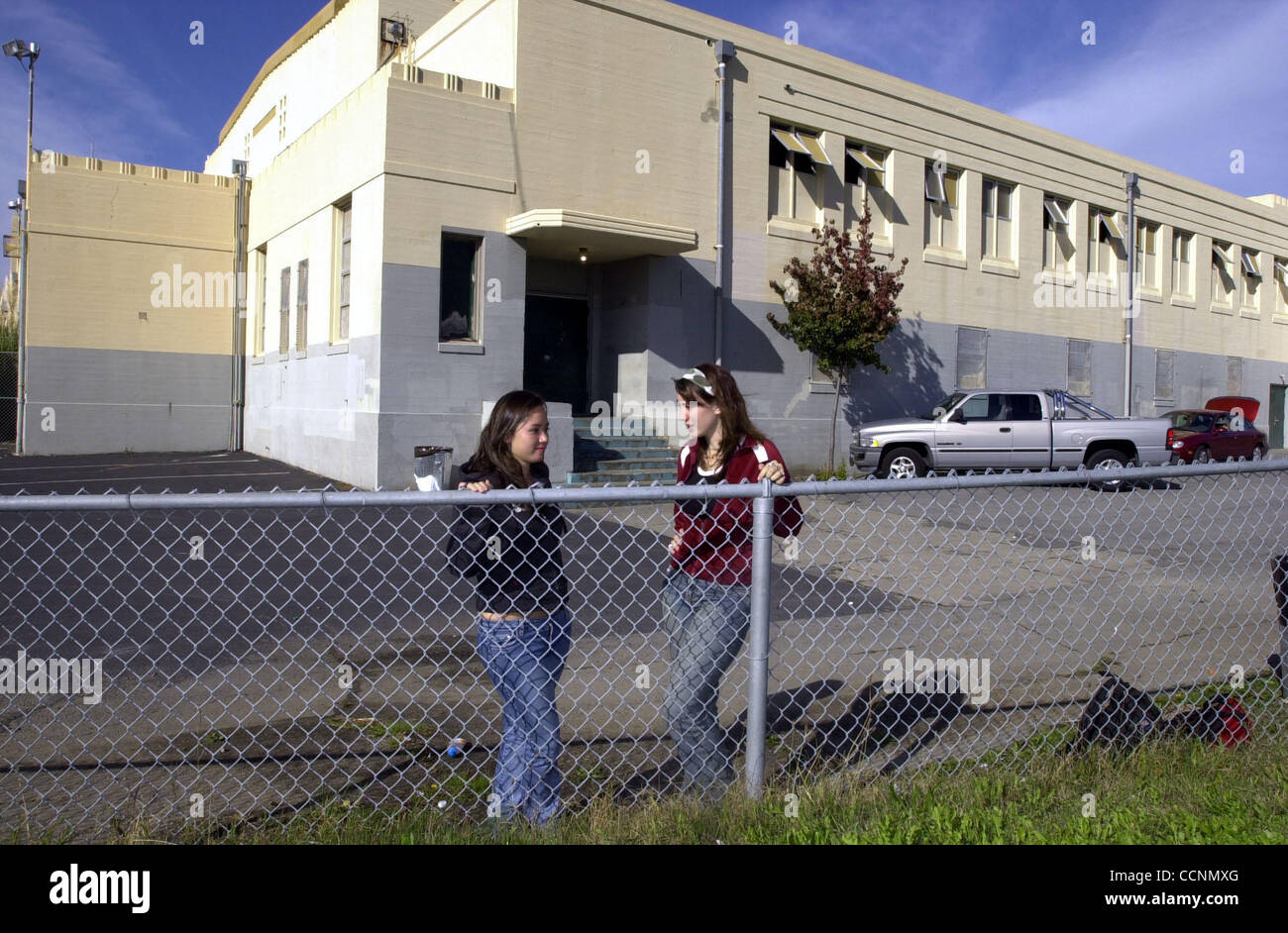 El Cerrito High School seniors Kyla Lew, left, and Anna Schumacher are