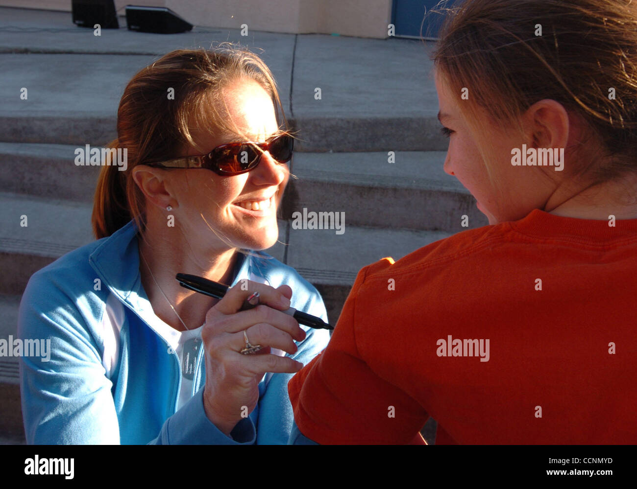 Brandi Chastain Jerry Smith