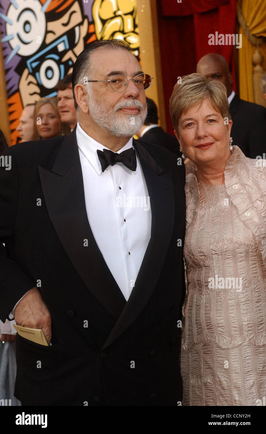 Francis Ford Coppola ici avec sa femme Eleanor Coppola Francis Ford Coppola  award ceremony. Prix Lumiere Stock Photo - Alamy