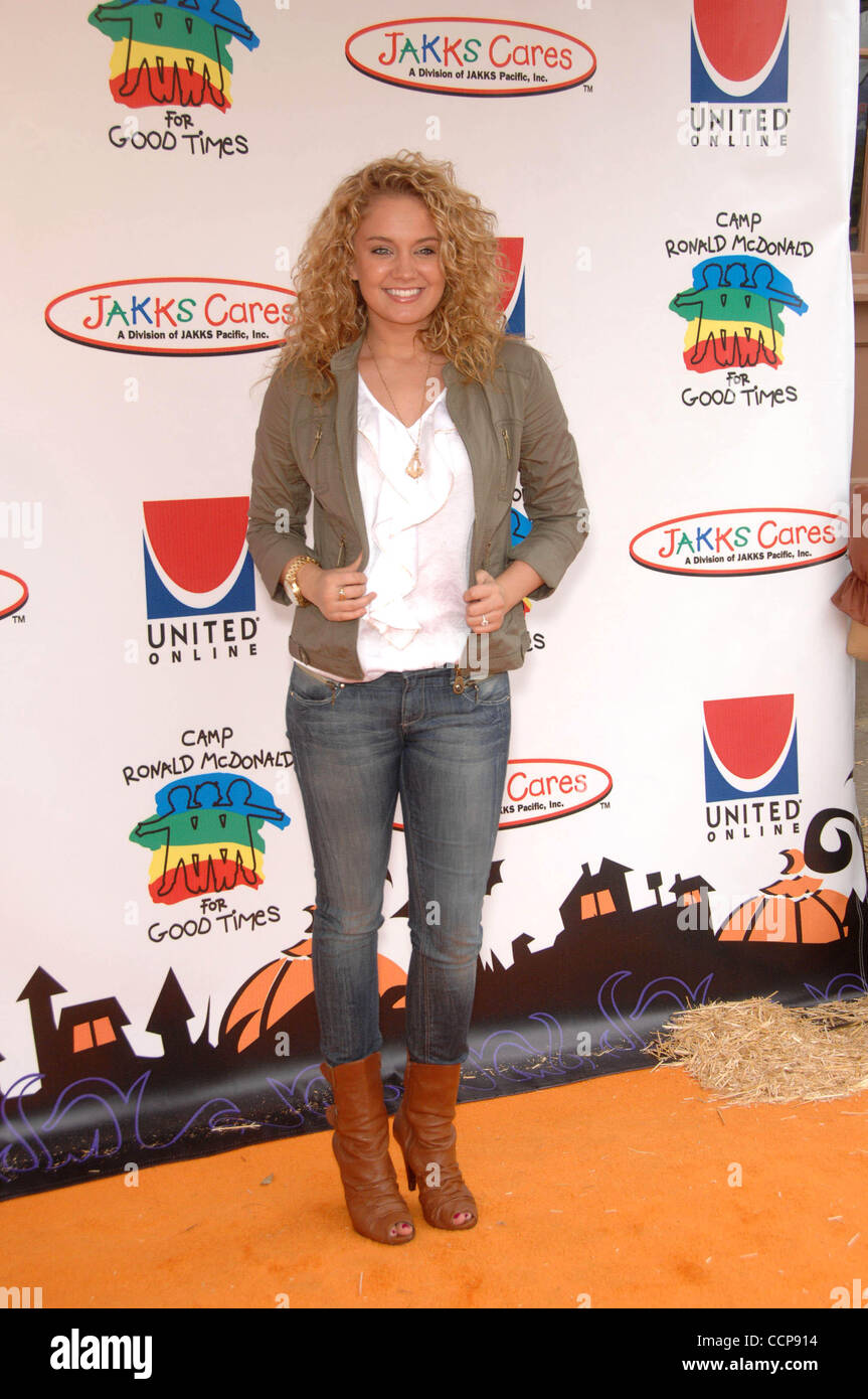 Oct. 24, 2010 - Hollywood, California, U.S. - Tiffany Thornton during the 2010 Camp Ronald McDonald's Annual Halloween Carnival held at on the Universal Studios Lot, on October 24, 2010, in Los Angeles.. 2010.K66617MGE(Credit Image: Â© Michael Germana/Globe Photos/ZUMApress.com) Stock Photo