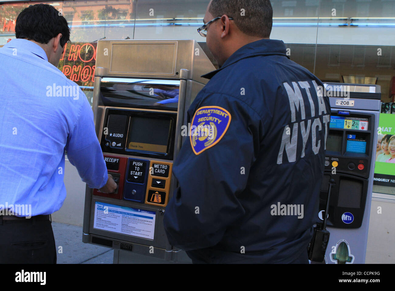Mayor Michael Bloomberg rides M15 Express through East Harlem with MTA