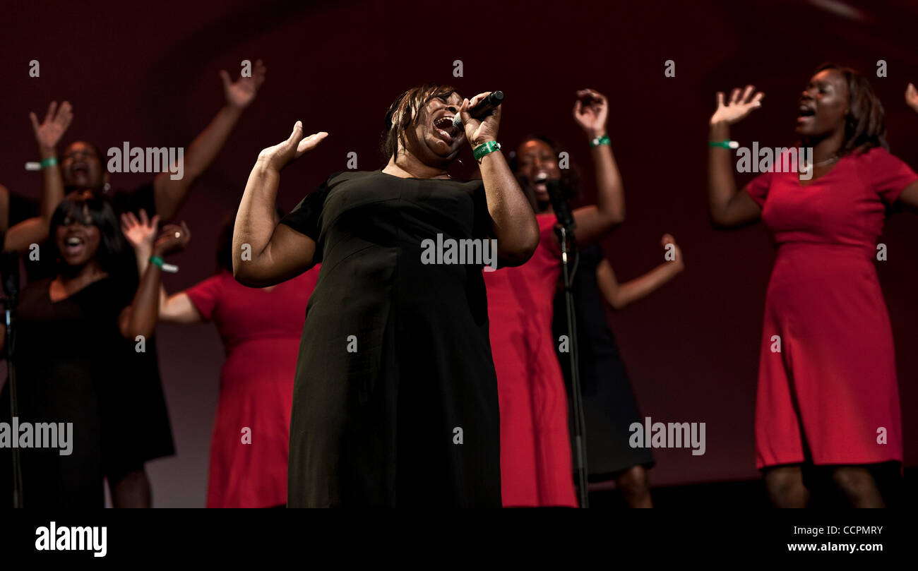 Oct. 11, 2010 Los Angeles, CA, USA Worship in Truth Mass Choir