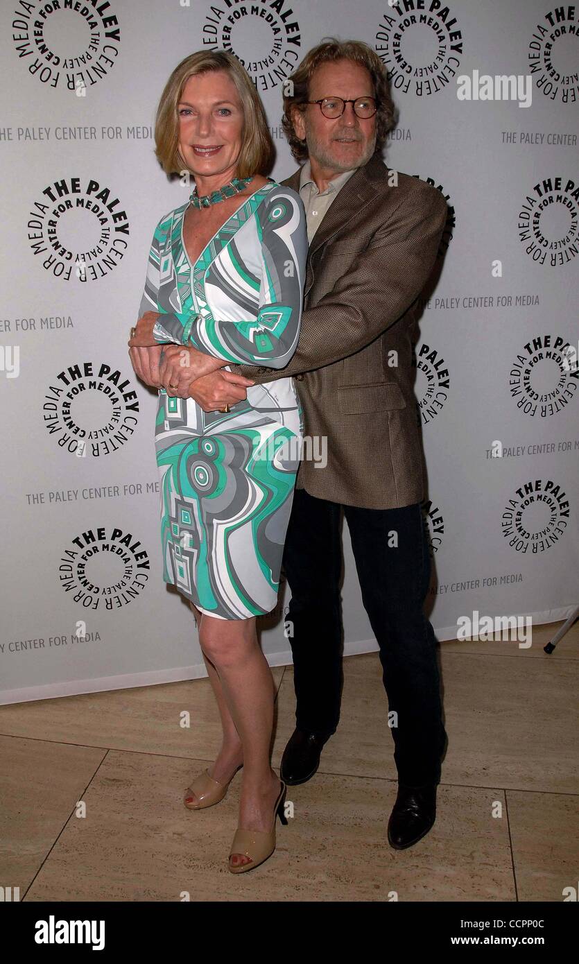 Oct. 12, 2010 - Hollywood, California, U.S. - Paley Center for the Media presents ''Falcon Crest:  A Look Back'' at the Paley Center for the Media in Beverly Hills, CA 10/12/10   2010..SUSAN SULLIVAN, ROBERT FOXWORTH.K66548SK.(Credit Image: Â© Scott Kirkland/Globe Photos/ZUMApress.com) Stock Photo