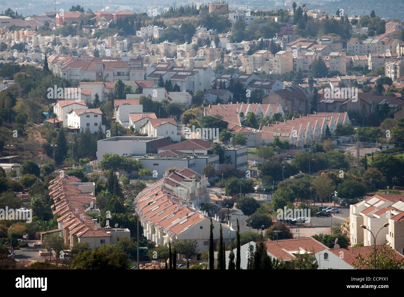 Oct. 06, 2010 Ariel, Israel, Israel The Israeli settlement of Ariel
