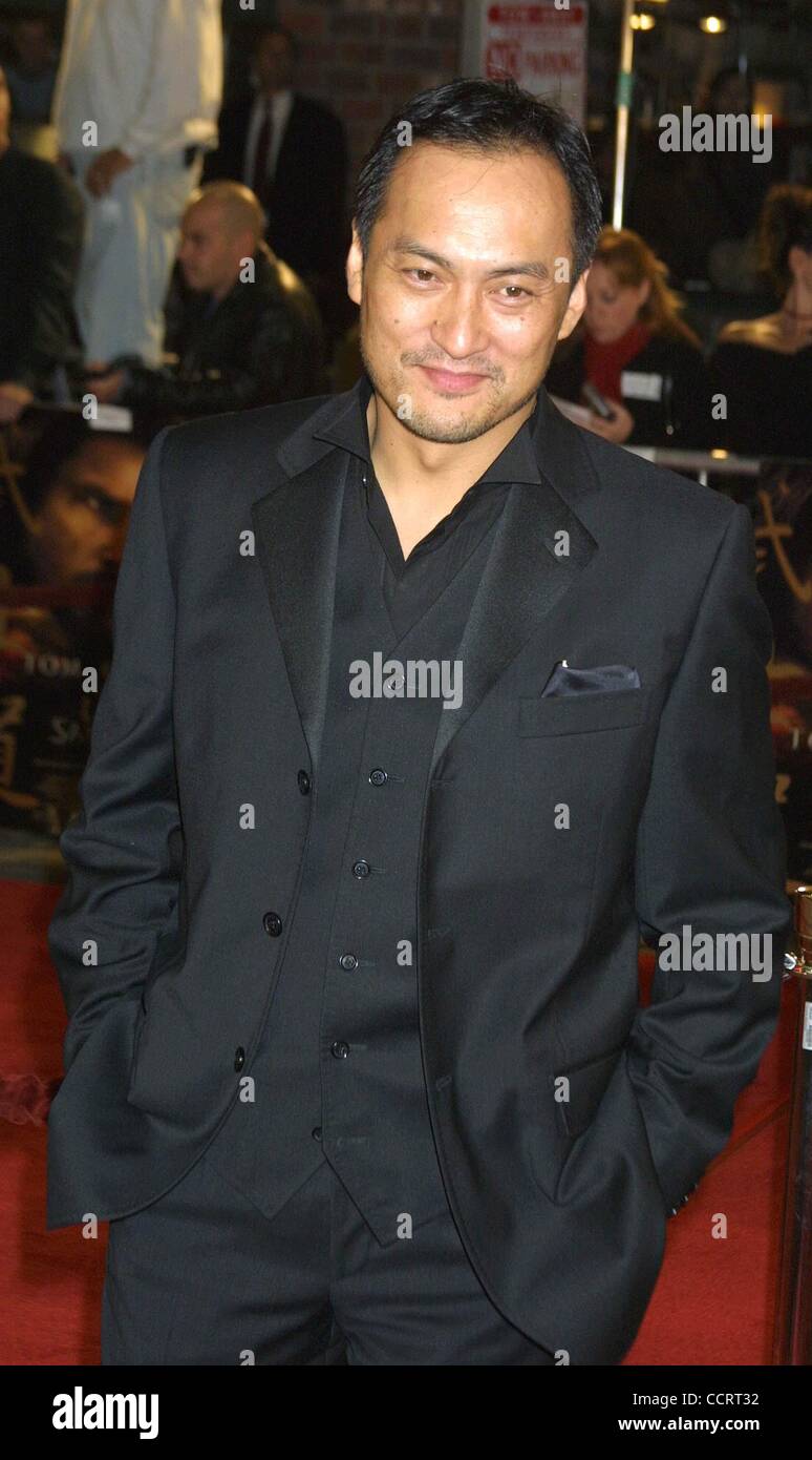 Dec. 1, 2003 - Hollywood, California, U.S. - I8191CHW.THE U.S. PREMIERE OF THE LAST SAMURAI AT MANN VILLAGE THEATER IN WESTWOOD, CALLIFORNIA.12/01/03.Ã‚Â©  /   2003.KEN WATANABE(Credit Image: Â© Clinton Wallace/Globe Photos/ZUMAPRESS.com) Stock Photo