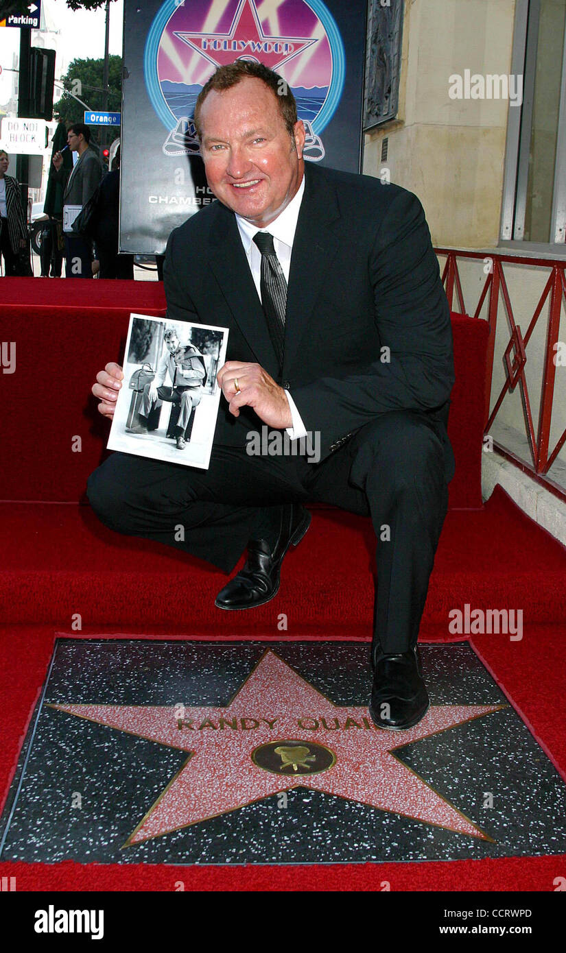 Randy quaid hollywood walk hi-res stock photography and images - Alamy