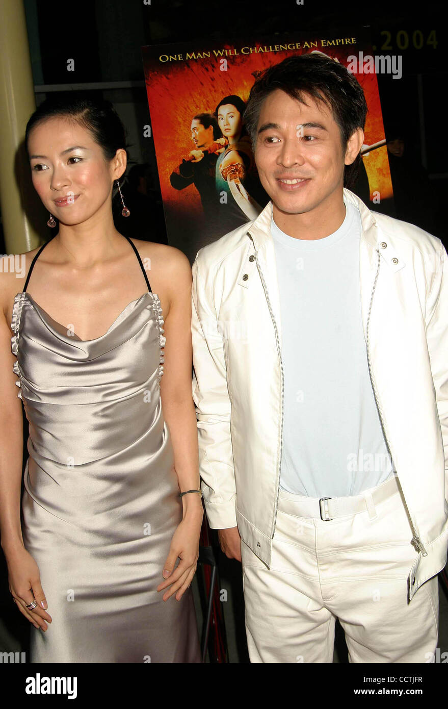 Jet Li 2004 Aug. 17, 2004 - Hollywood, California, U.S. - K38721EG.HERO LOS ANGELES ...