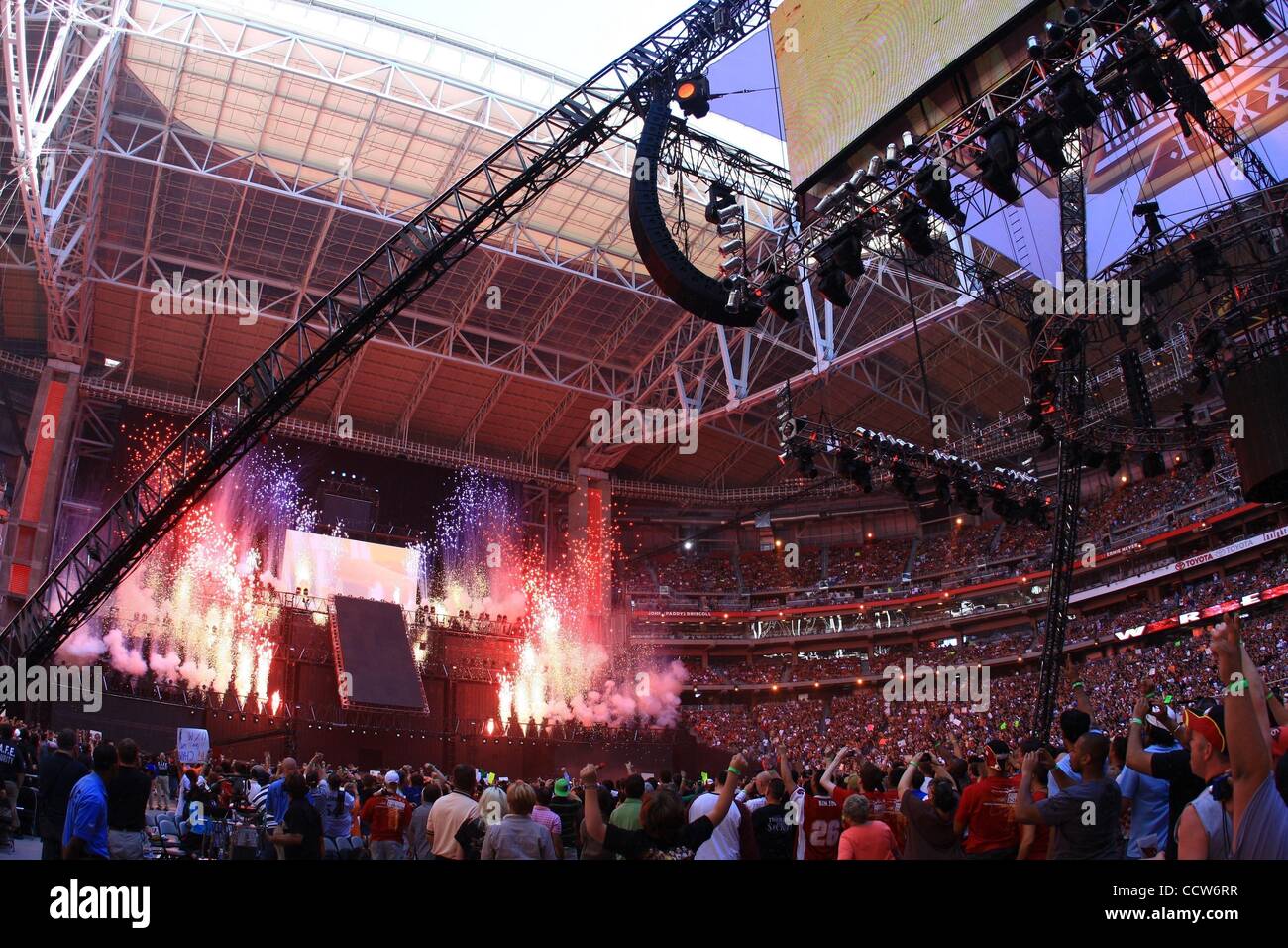 Mar 28, 2010 Phoenix, Arizona, USA The scene at the Phoenix Stadium
