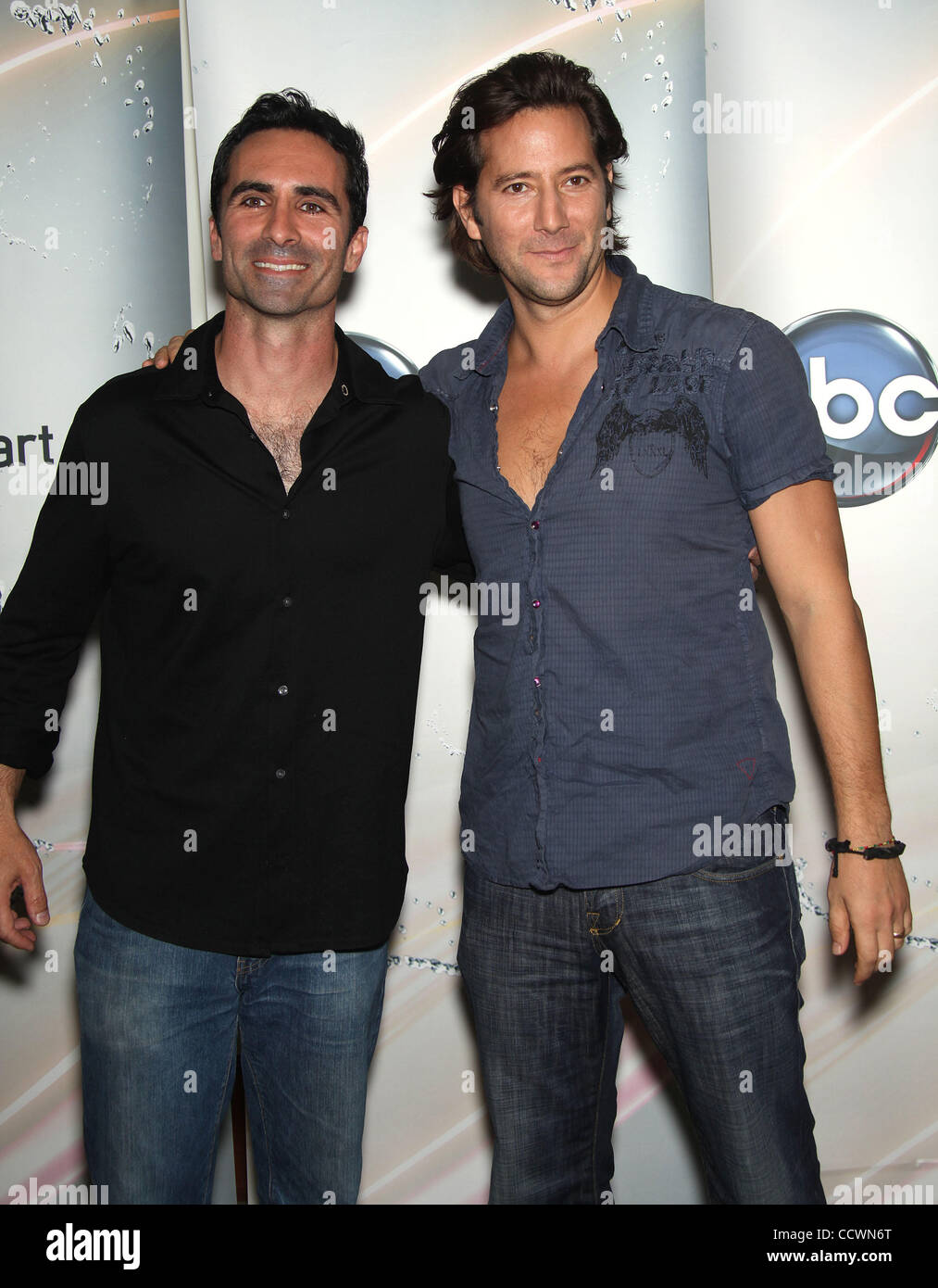 May 15, 2010 - Burbank, California, U.S. - NESTOR CARBONELL and HENRY IAN CUSICK arrives at the Disney and ABC Television Group Summer press junket at ABC in Burbank. (Credit Image: © Lisa O'Connor/ZUMA Press) Stock Photo