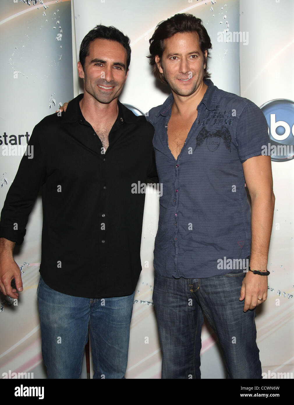 May 15, 2010 - Burbank, California, U.S. - NESTOR CARBONELL and HENRY IAN CUSICK arrives at the Disney and ABC Television Group Summer press junket at ABC in Burbank. (Credit Image: © Lisa O'Connor/ZUMA Press) Stock Photo