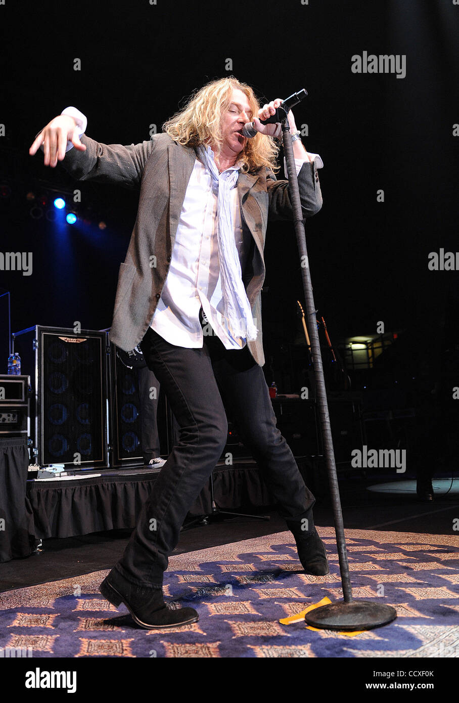 Singer Ed Roland Apr 8, 2010 - Wilmington, North Carolina; USA - Singer ED ROLAND of the ...