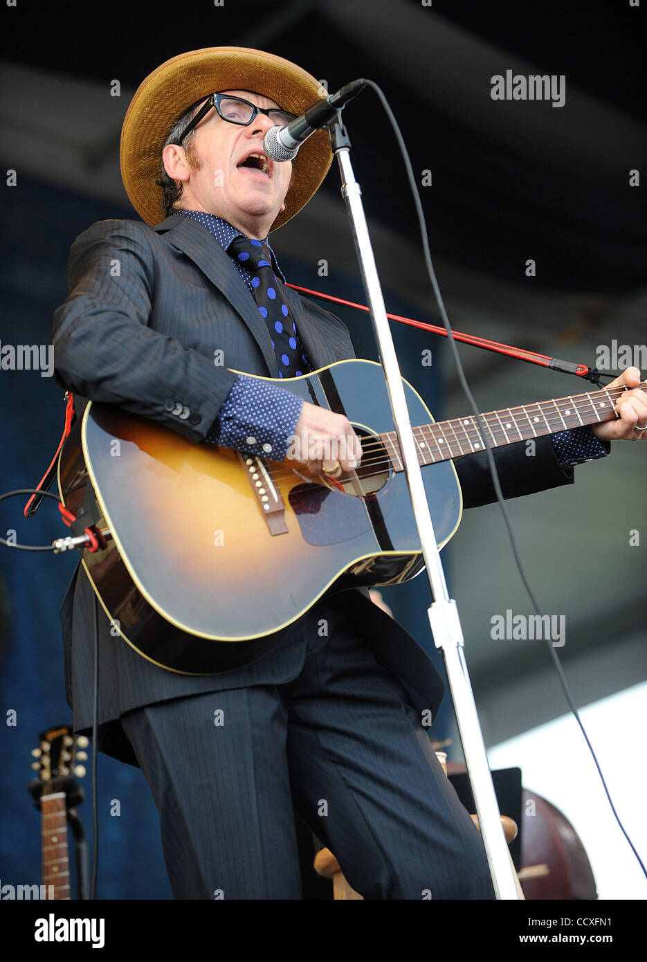 Apr 29, 2010 - New Orleans, Louisiana; USA - Musician ELVIS COSTELLO