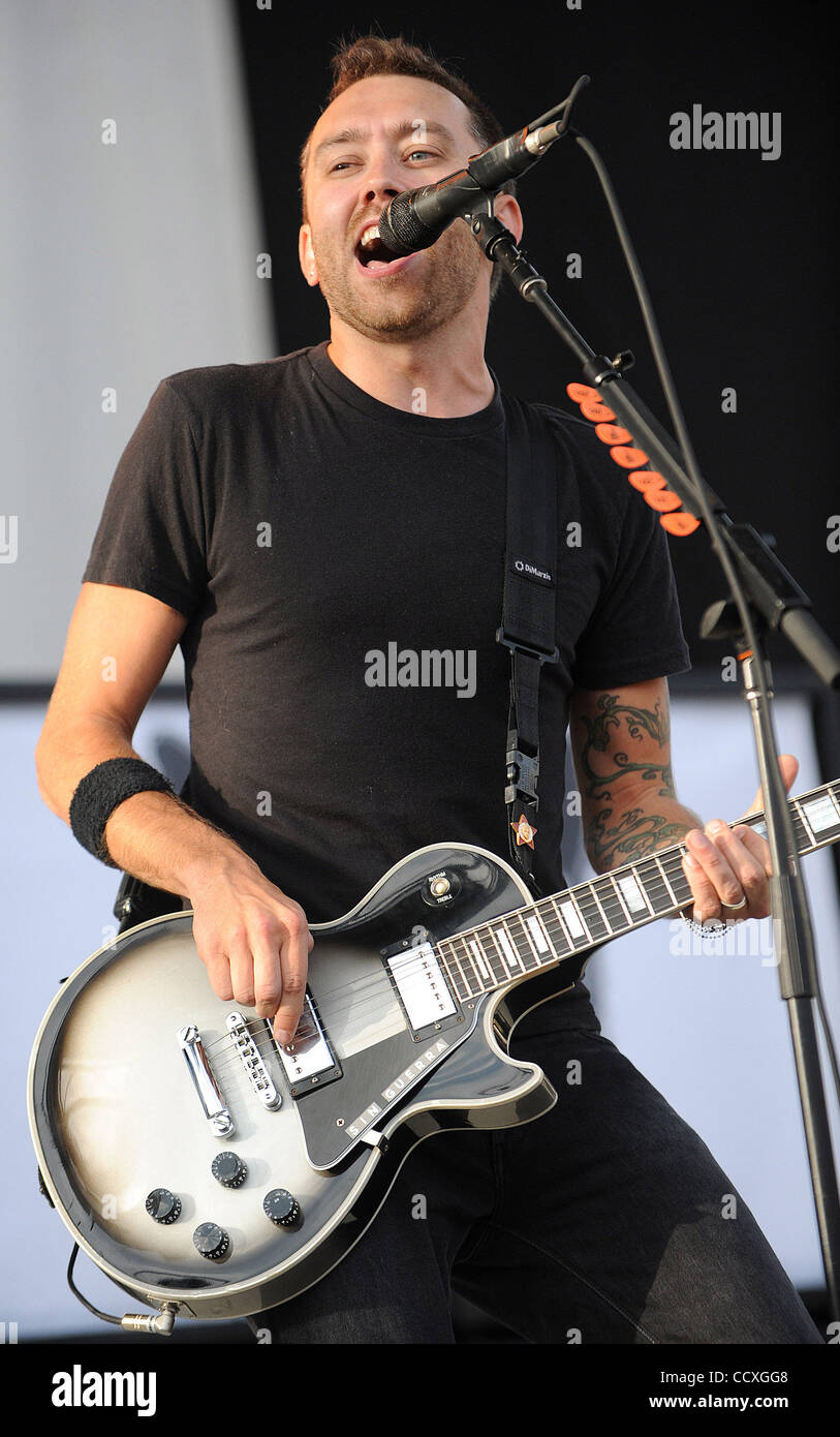 May 22, 2010 - Columbus, Ohio; USA - Singer TIM MCLLRATH of the band ...