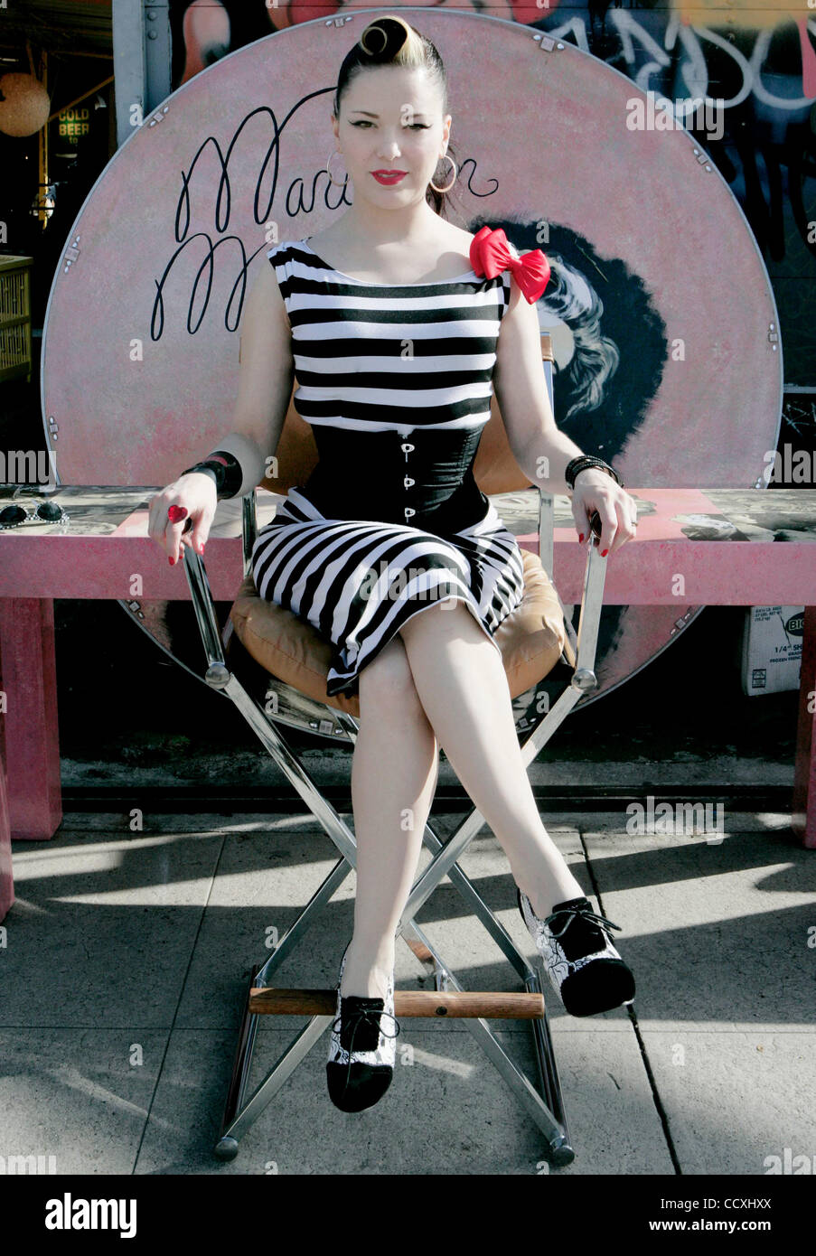 Apr 19 2010 Los Angeles California U S Singer Performer Imelda May Apr 19 2010 Los Angeles California U S Singer Performer Imelda May