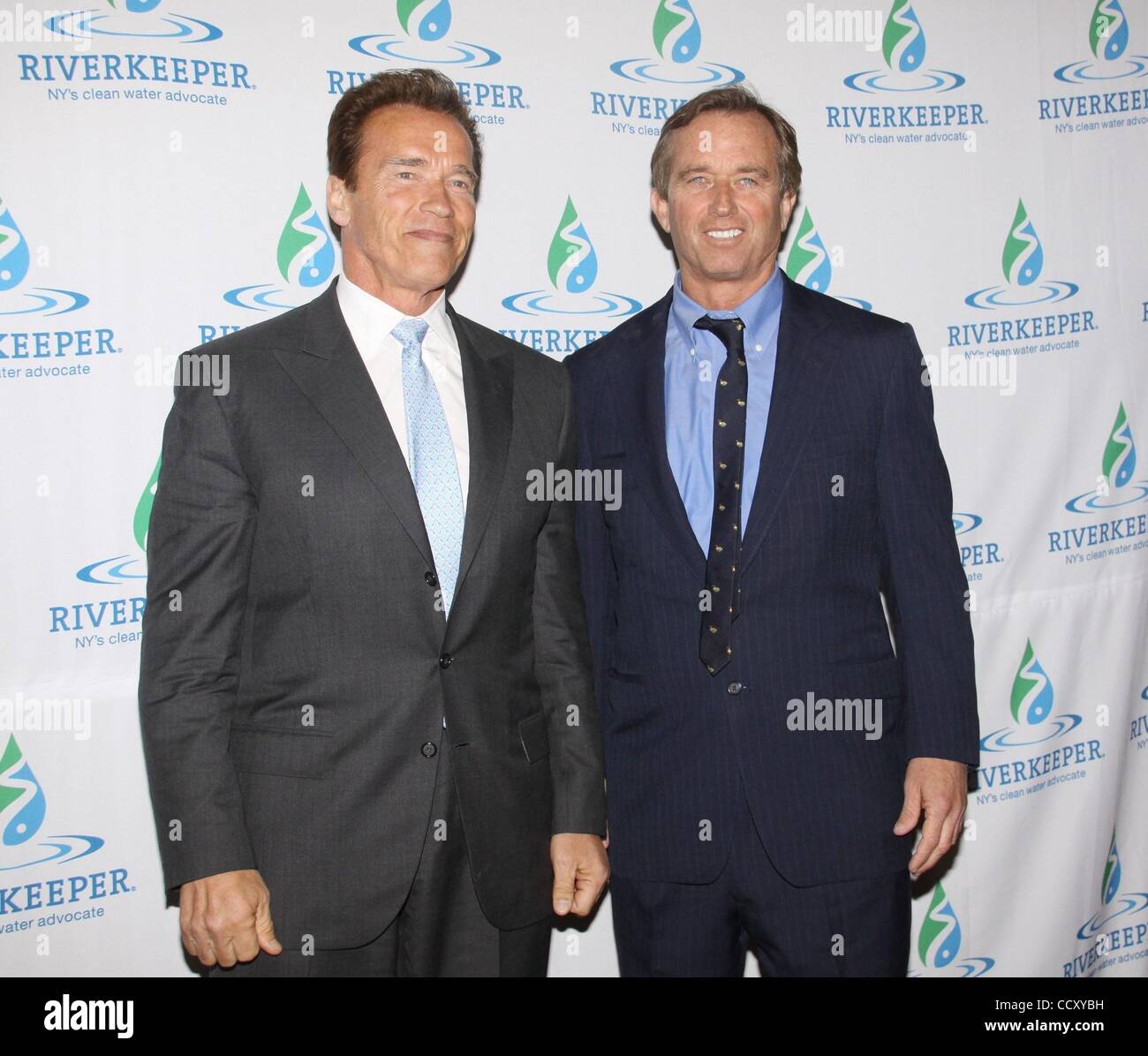 Arnold schwarzenegger and robert f kennedy jr hi-res stock photography