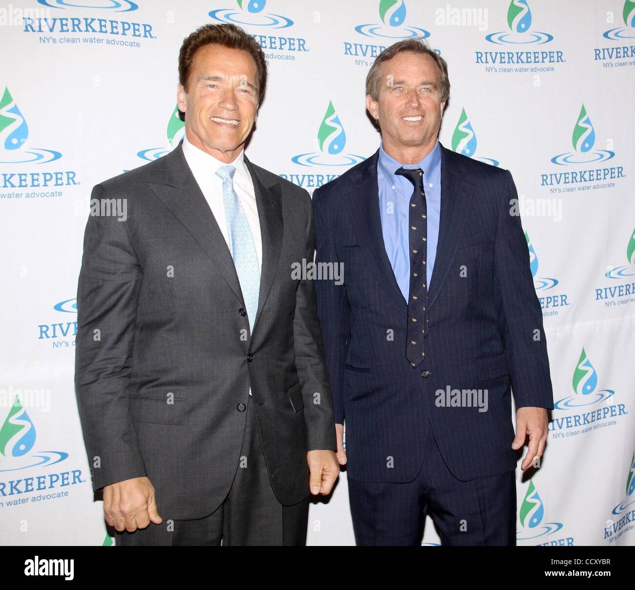 Arnold schwarzenegger and robert f kennedy jr hi-res stock photography