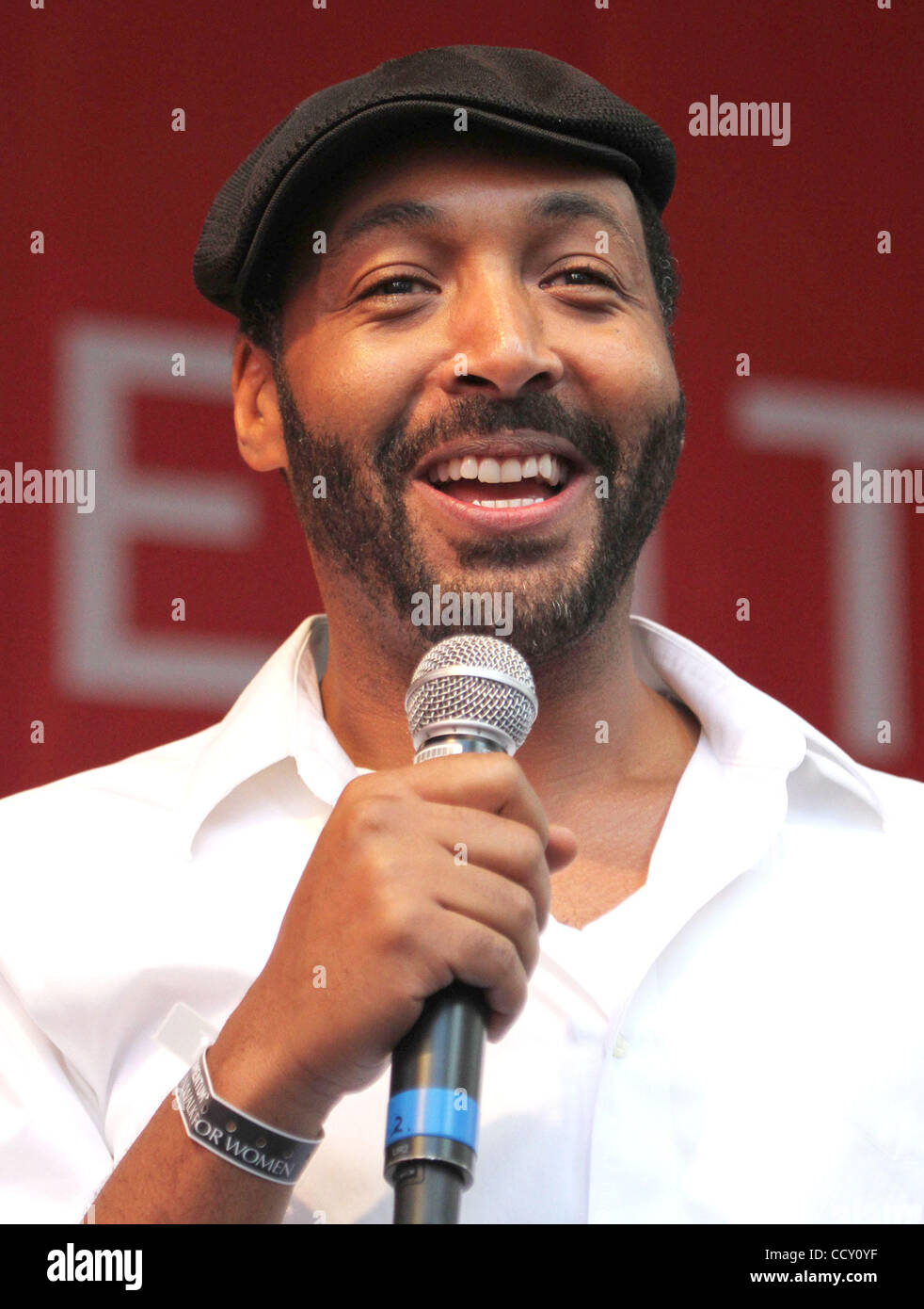 Actor JESSE MARTIN attends the 13th Annual EIF Revlon Run/ Walk For