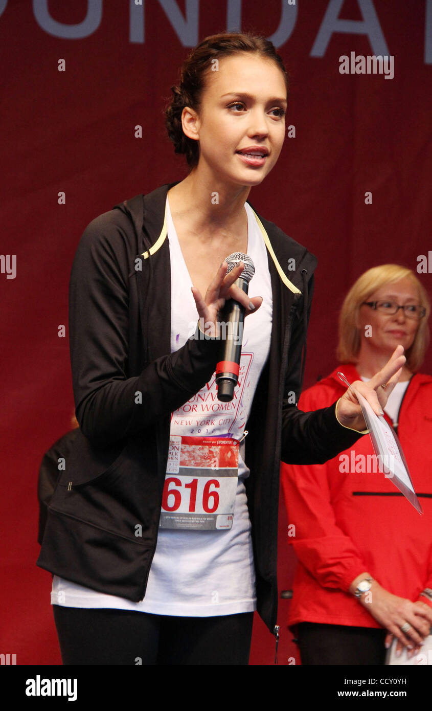 Actress JESSICA ALBA attends the 13th Annual EIF Revlon Run/ Walk For ...