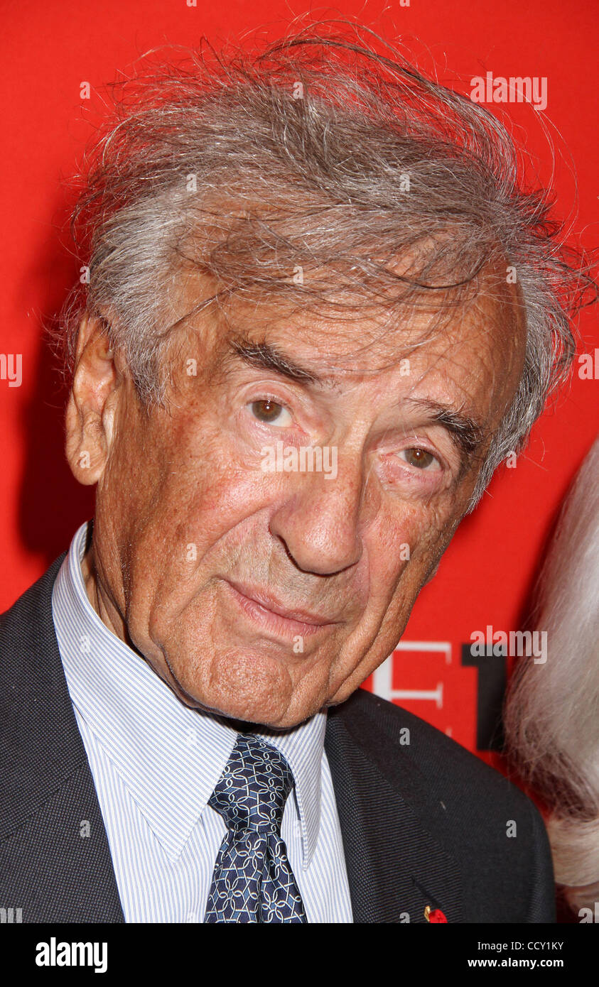 ELIE WIESEL attends the 2010 Time 100 Gala held at the Time Warner