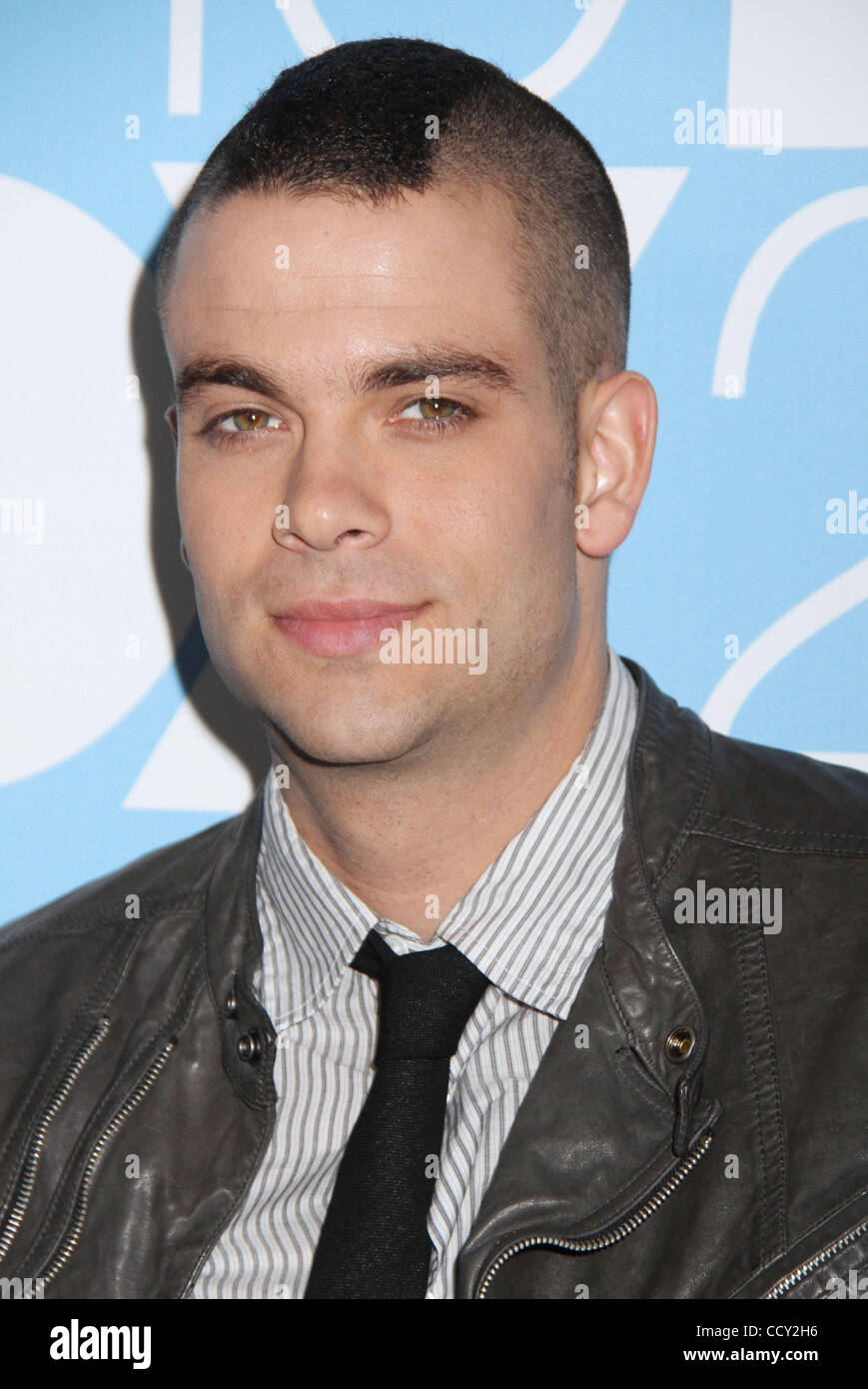 Actor MARK SALLING attends the FOX 2010 Upfront after-party held at Wollman Rink in Central Park. Stock Photo